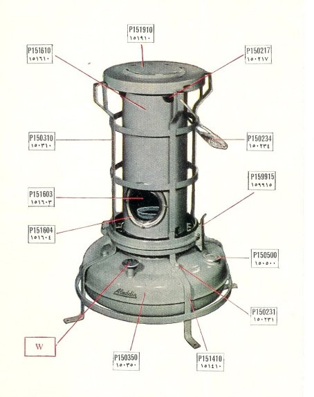 ALADDIN BLUE FLAME HEATER OPERATING INSTRUCTIONS